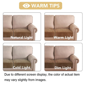 H.VERSAILTEX 3-piece cushion set camel-06 for versatile seat and back cushion coverage.
