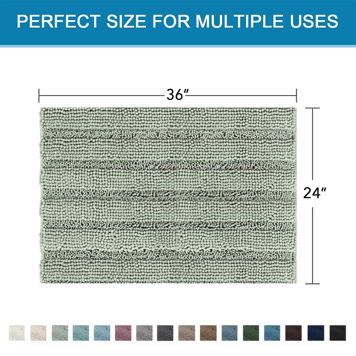 H.VERSAILTEX striped design adds decor to any bathroom