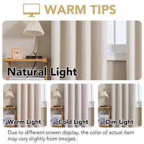 H.VERSAILTEX bedroom window setup demonstrates style and light control.