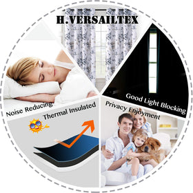 H.VERSAILTEX insulating curtain helps regulate indoor temperature.