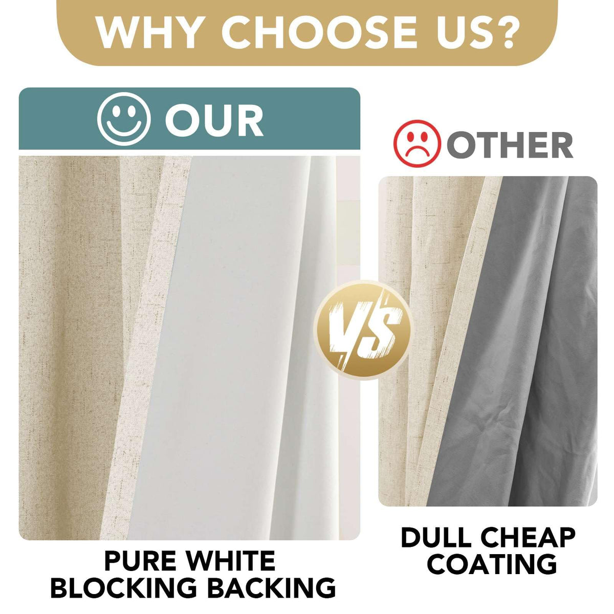 H.VERSAILTEX front polyester with acrylic coating drapery highlights refined drape.