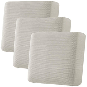 H.VERSAILTEX Island Fossi cushion cover front view shows snug fit for XL cushions.