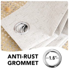 H.VERSAILTEX linen-like drapery reduces noise for quiet rooms.