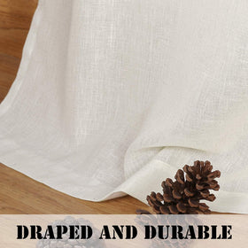 H.VERSAILTEX light-filtering drapes suit living rooms and bedrooms with relaxed vibes