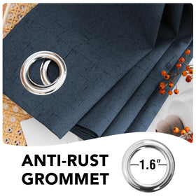 H.VERSAILTEX linen blackout pair—two panels in one package.