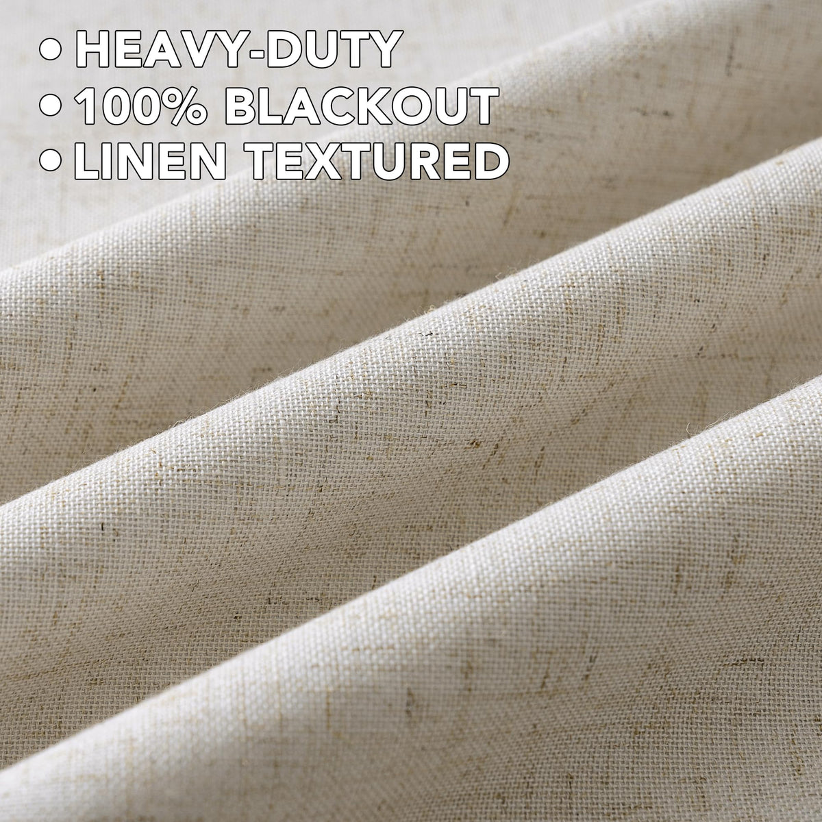 H.VERSAILTEX linen curtains in bedroom setup showcasing style and function