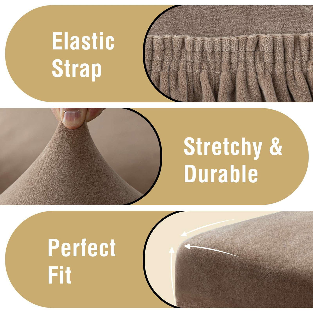 H.VERSAILTEX machine-washable slipcover simplifies care