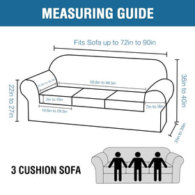 H.VERSAILTEX cushion cover 1 for three-cushion sofa shows fit.