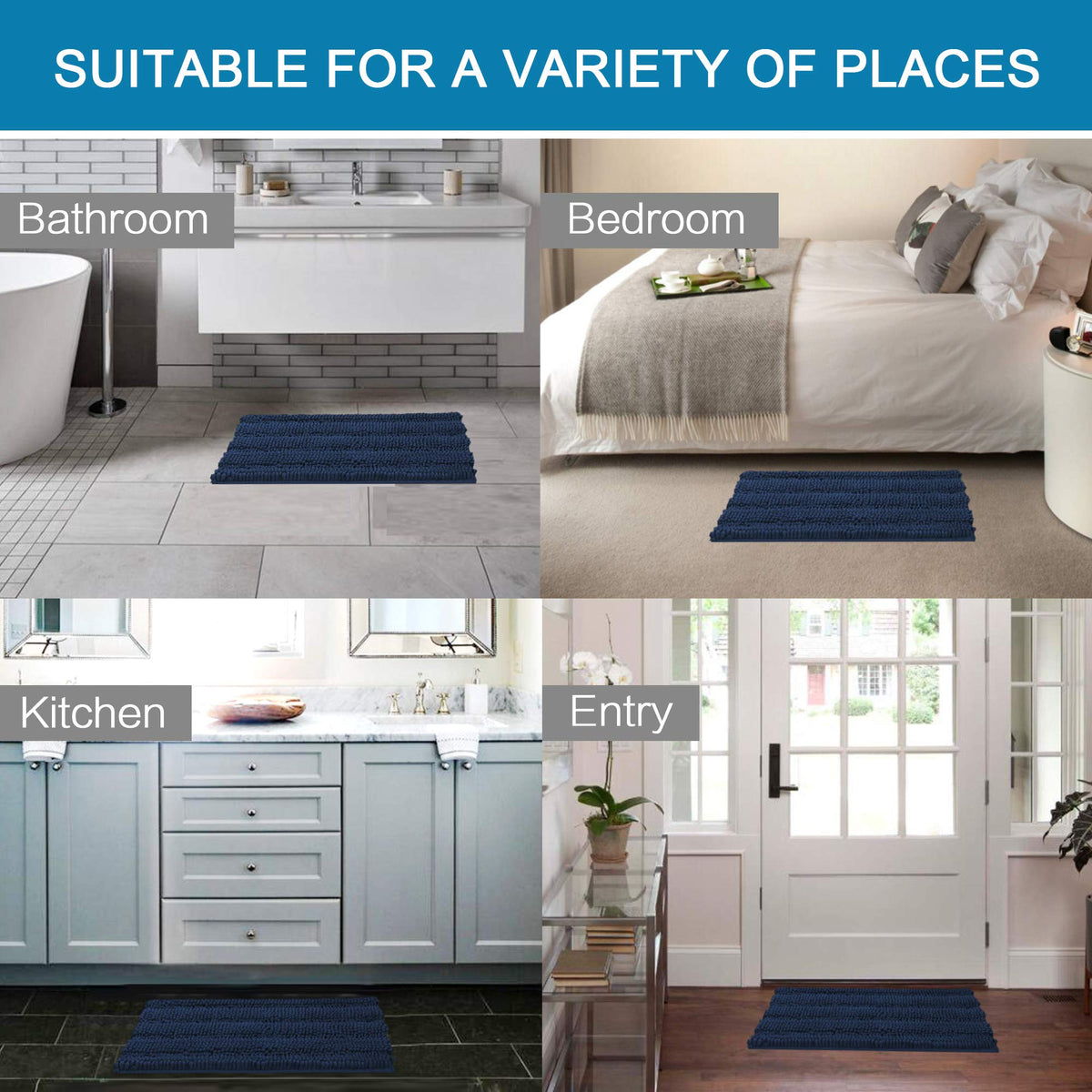Easy care: machine washable and quick-drying for busy households.