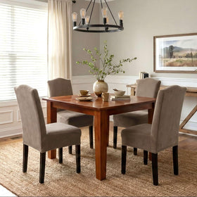 H.VERSAILTEX slipcover protects chair from stains and dirt