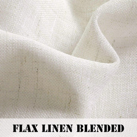 H.VERSAILTEX tab-top loops allow easy hanging and a classic look