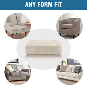 Three-piece XL cushion cover set on a sofa setup