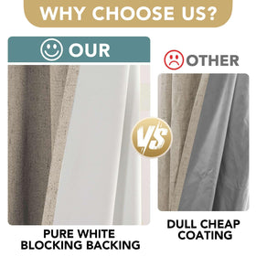 H.VERSAILTEX white backing closeup highlighting privacy and UV protection.