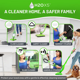 H2O X5 window and garment attachment for quick refresh