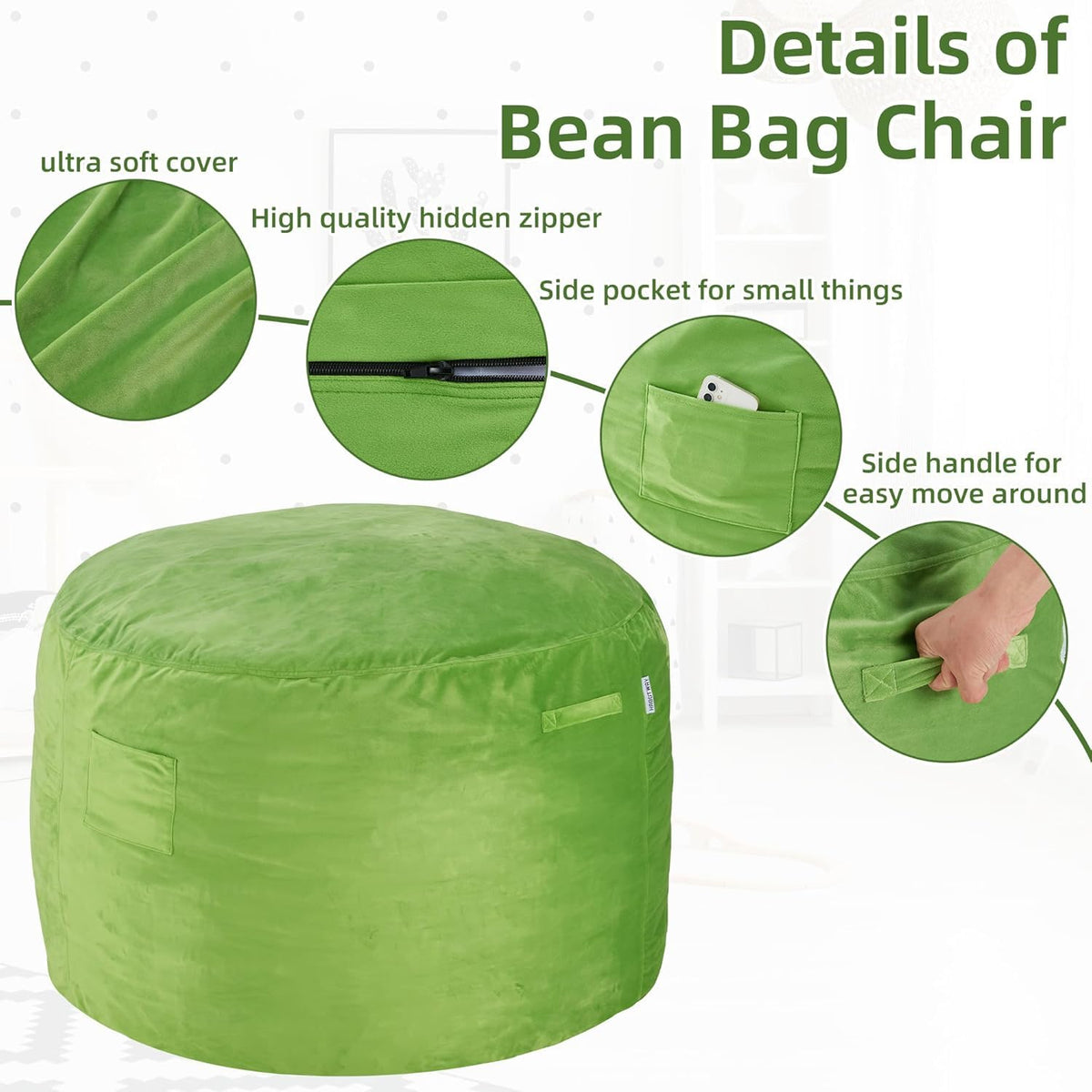 HABUTWAY side pocket feature shown for quick item reach