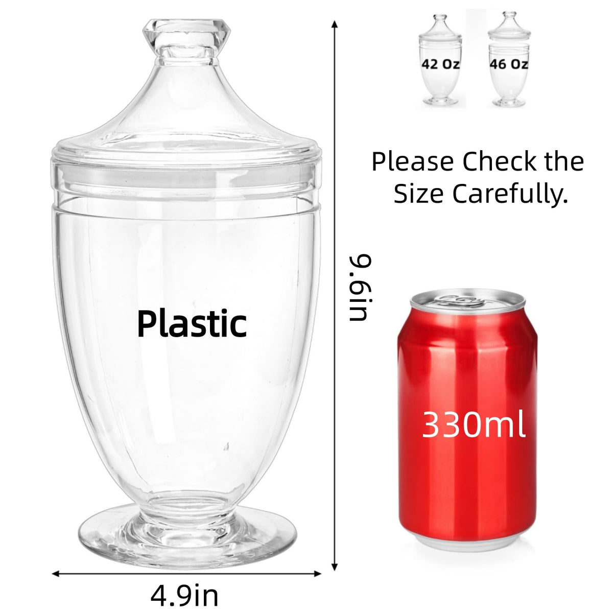 Hacaroa airtight lid keeps snacks fresh and dust-free.