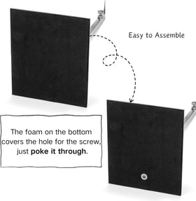 Hacaroa arch-hook design holds handbags steadily, reducing risk of slipping.