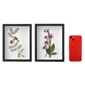 Hacaroa wall-mountable frame with vertical or horizontal hanging options