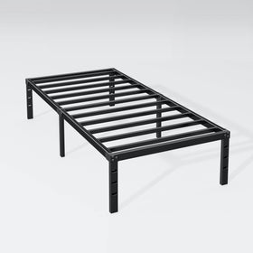 Hafenpo 12 Inch Twin Bed Frame dimensions image clarifies L75 by W38 size