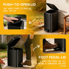 Hahhomei versatile design for indoor corners or outdoor garden placement.