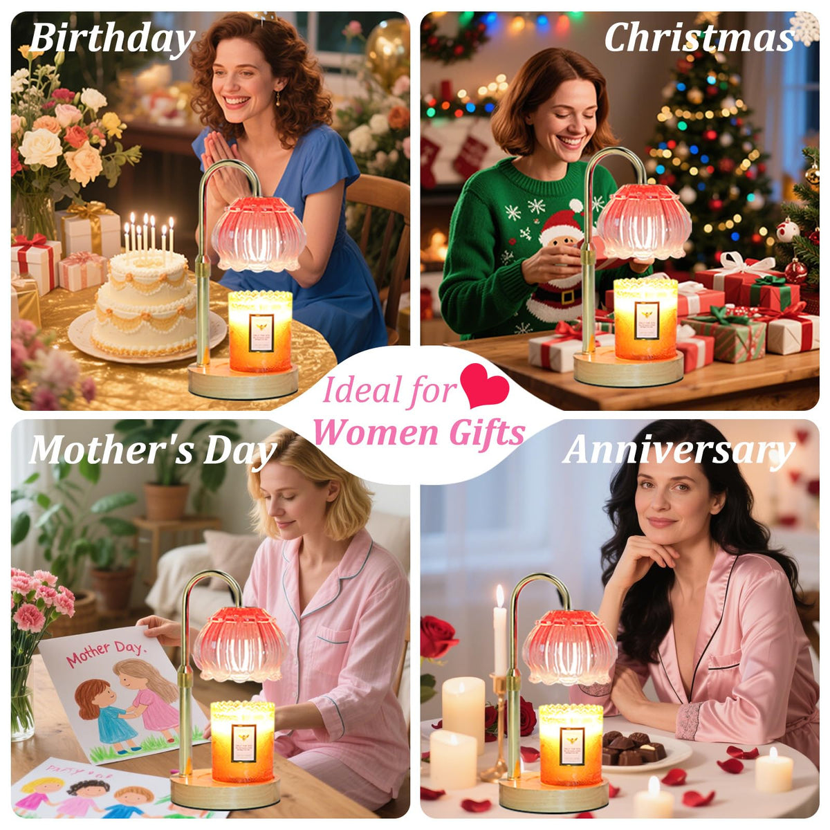 HAIDOLIANG Candle Warmer Lamp gift-ready packaging