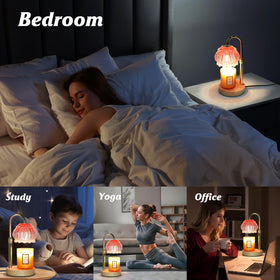 HAIDOLIANG Candle Warmer Lamp flameless safety around kids and pets