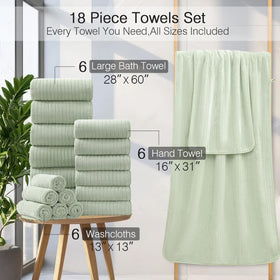 Hailea hand towels 16x31 close-up emphasizing quick-drying comfort.