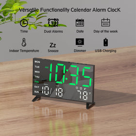 Haimiage alarm clock backup battery preserves time during power outages.