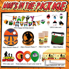 Haimimall anime dinner plates create vibrant table settings with iconic symbols