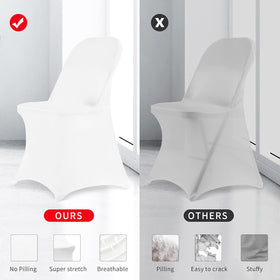 HAINARverS chair cover is machine washable for easy cleanup after events.