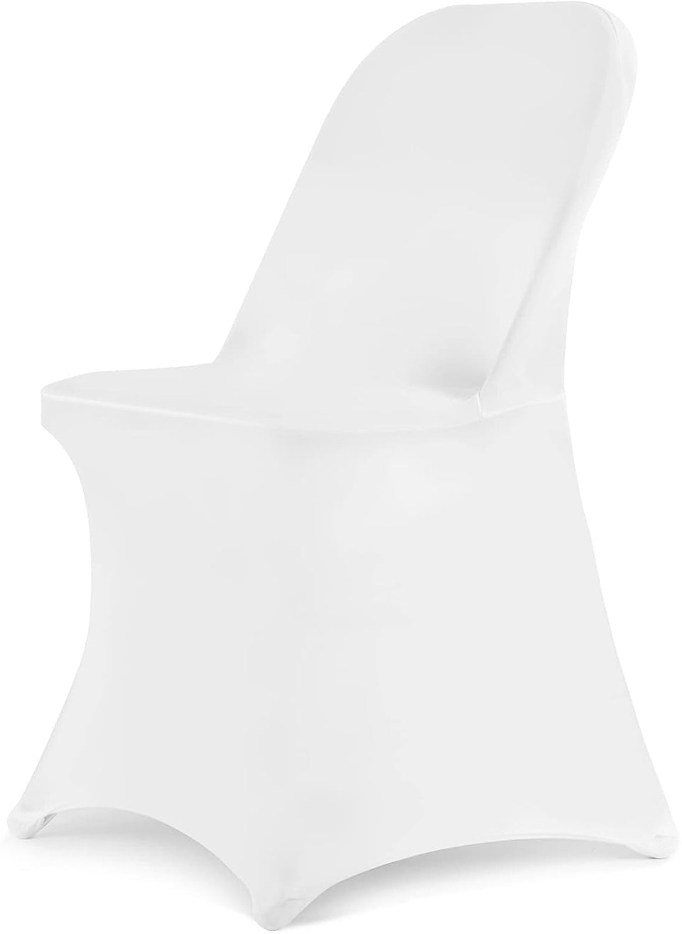 HAINARverS stretch spandex chair cover close-up highlights fabric elasticity for a snug fit.