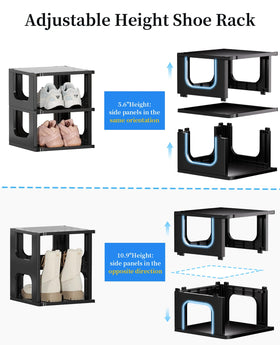 HAIXIN space-saving design fits narrow entryways and closets.