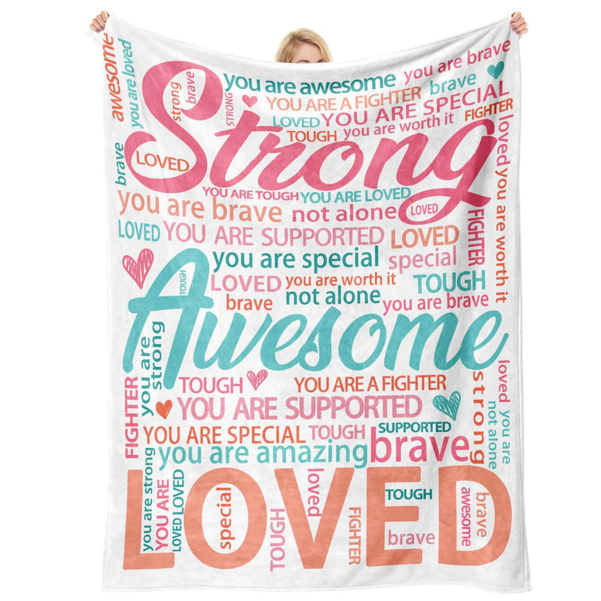 Hakumata super soft hug blanket for women delivers cozy warmth during recovery.