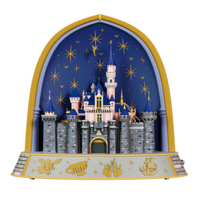 Hallmark Keepsake Disney 70th anniversary ornament with castle design for festive decorating.