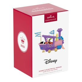 Hallmark Keepsake Main Street Electrical Parade memories add festive nostalgia to shelves.