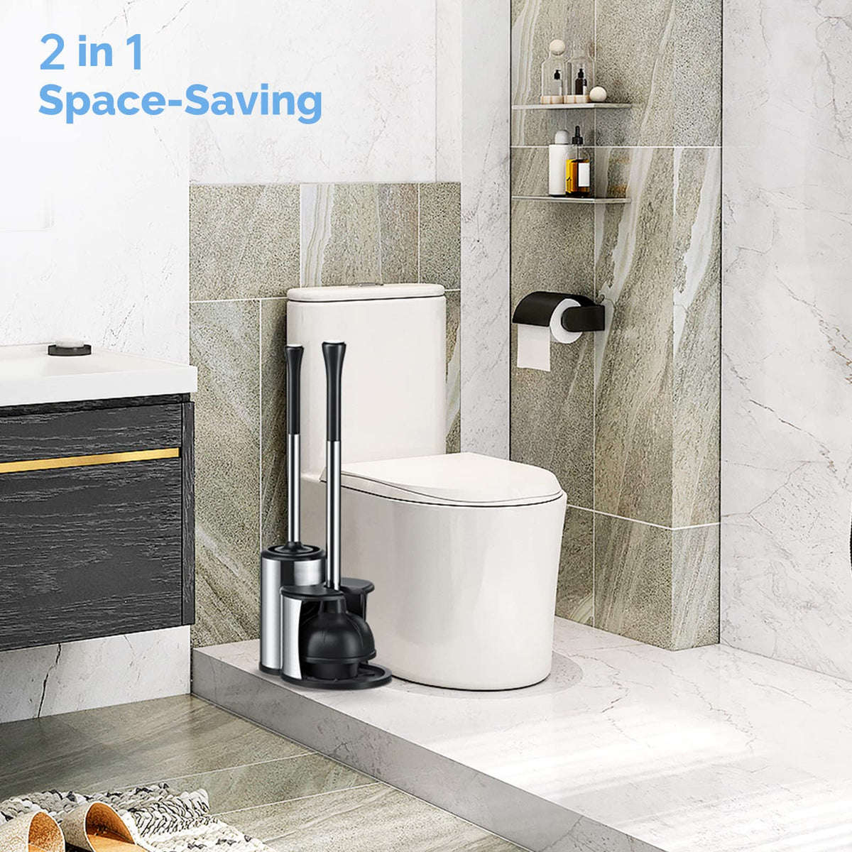 HAMITOR drip tray storage prevents mess and keeps floors clean.