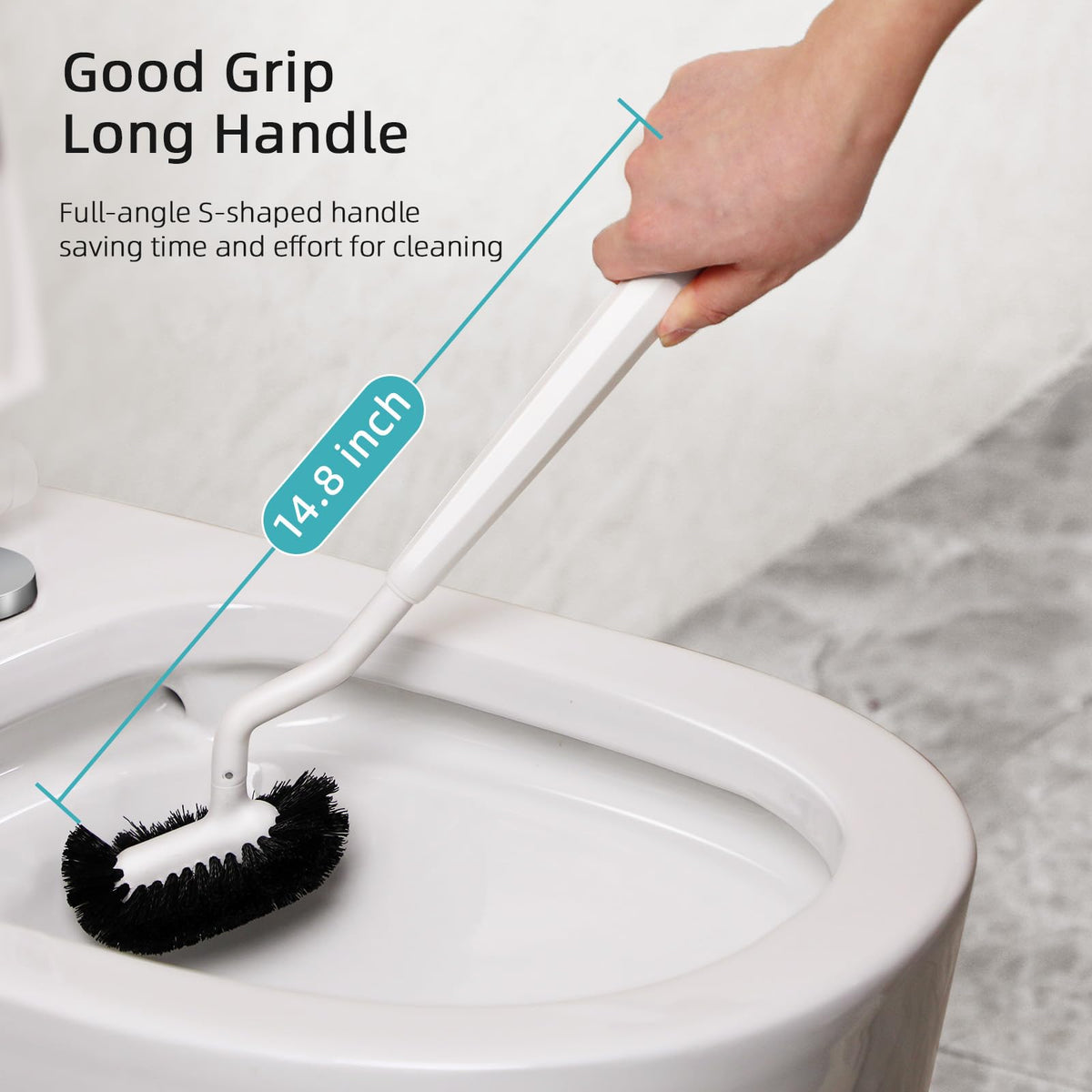 HAMITOR ergonomic long handle for comfortable use