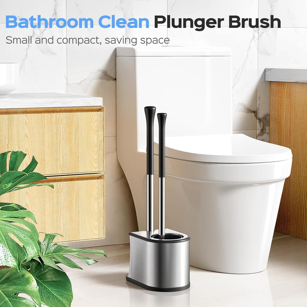 HAMITOR curved bristles remove hidden stains and debris