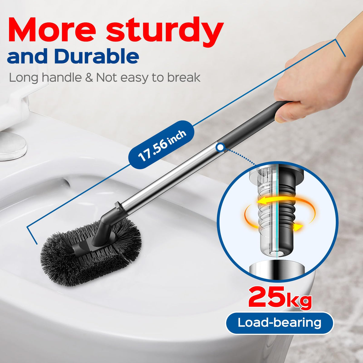 HAMITOR semi-open ventilation holder promotes quick drying and odor control.