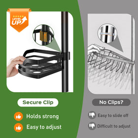 HAMITOR large-capacity basket fits oversized bottles and multiple containers.