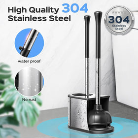 HAMITOR stainless steel finish resists rust in humid bathrooms