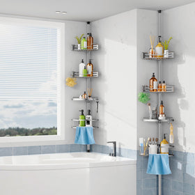HAMITOR ventilated hollow baskets promote drainage and keep items dry.