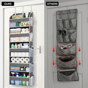 Hamna Collections mesh side pockets provide quick visibility for small items