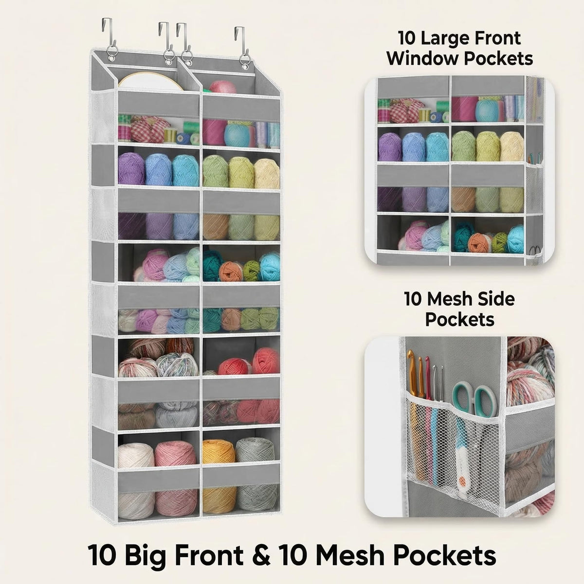 Hamna Collections ten pockets organized for clothes, baby items, snacks, toys