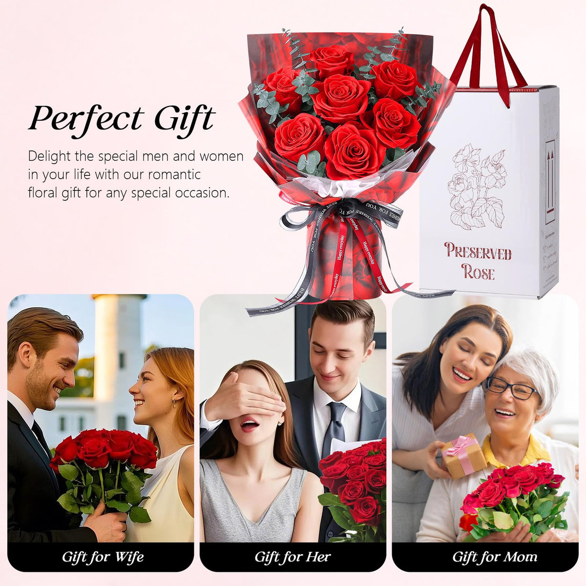 Hanameguri Mother's Day rose gift ready to delight mom