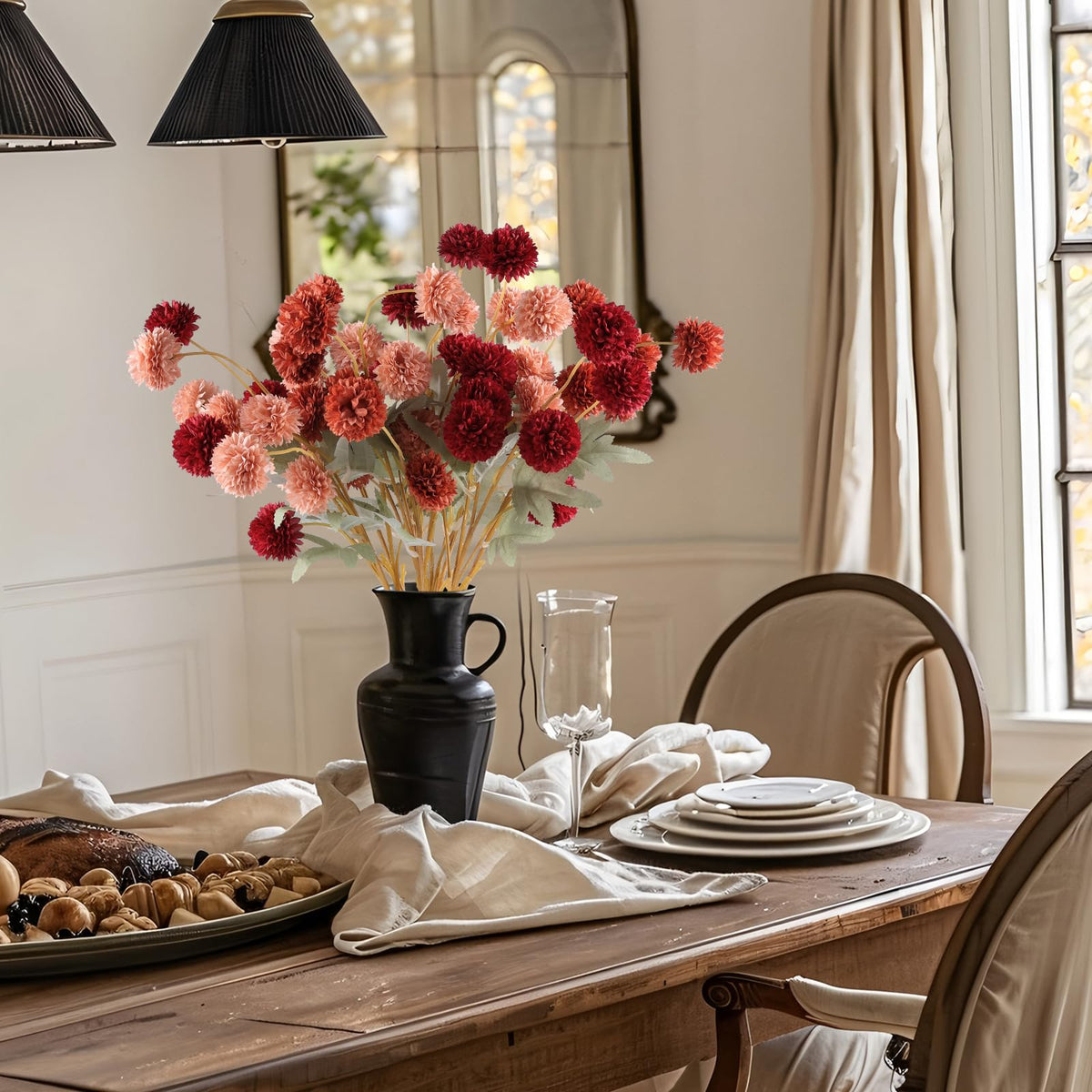 Hananona artificial chrysanthemum decor adds lasting beauty with low maintenance.