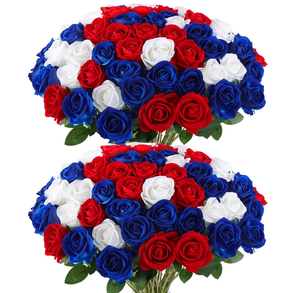 Hananona artificial roses bulk with fifty stems for effortless indoor décor.