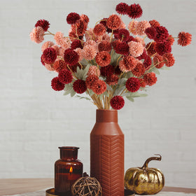 Hananona 21-inch stem chrysanthemums are easy to shape for bouquets.
