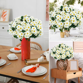 Hananona geraniums brighten dining tables with maintenance-free charm
