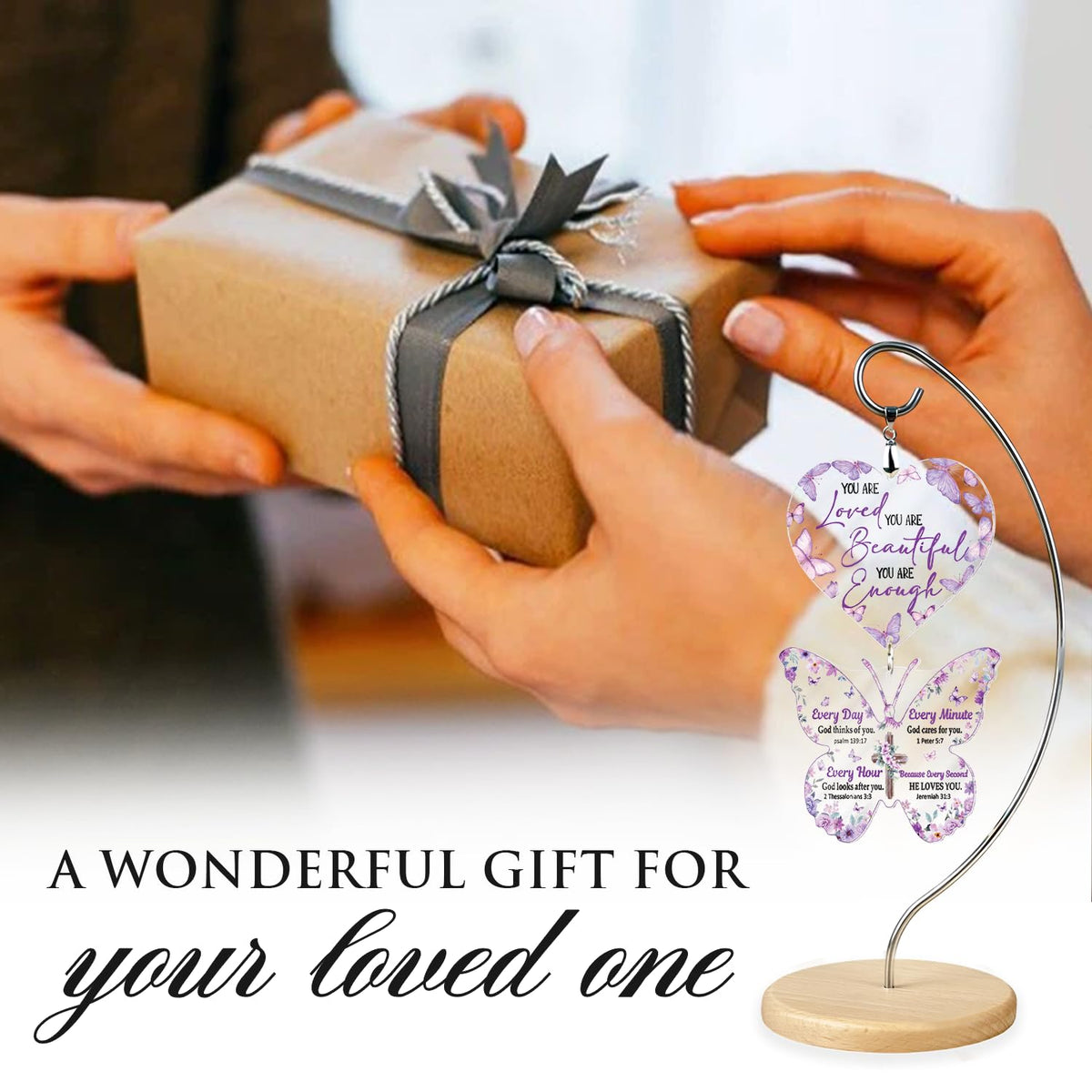 HANATOCA Christian encouragement gift for women facing tough moments.